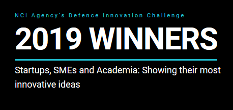 Winners of NATO Communications & Information Agency Defence Innovation Challenge